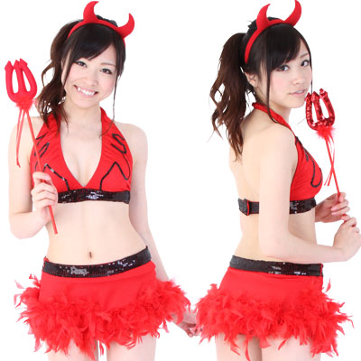 年中無休！即日発送OK！3000円以下の激安ハロウィンコスチューム・デビル