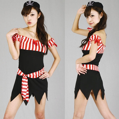 年中無休！即日発送OK！3000円以下の激安ハロウィンコスチューム・女船長　アン・メアリー