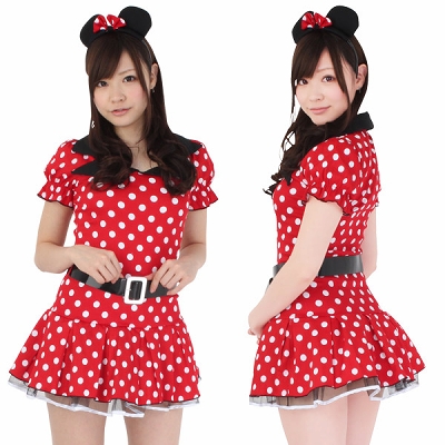 ミニー・半袖・襟　Ｍ