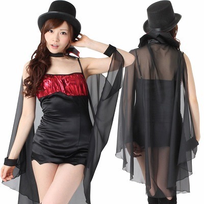 吸血鬼になりたい人向けのハロウィンコスプレです。