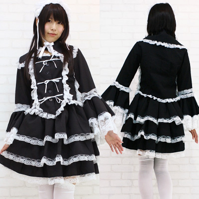 cm0016 メイド服の特大サイズ（jumbo）・マリアドレス　ＢＩＧ