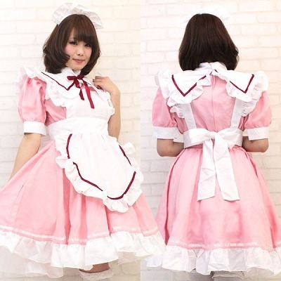 cm0512 メイド服の特大サイズ（jumbo）・乙女メイド　ＢＩＧ