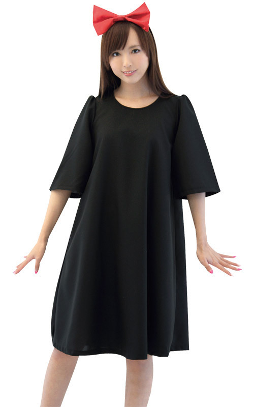 b19926_2　ハロウィン仮装衣装（ブラック ワンピース）