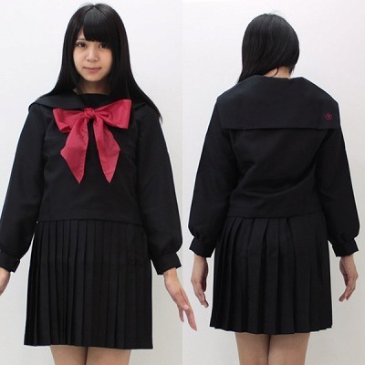 黒セーラー コス 通販・黒セーラー服（冬服）　Ｍ