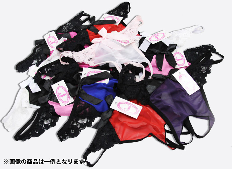 小悪魔系のセクシーオープンショーツが100円！