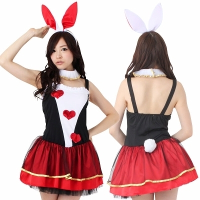 ハロウィン衣装激安大人！メルヘンバニー