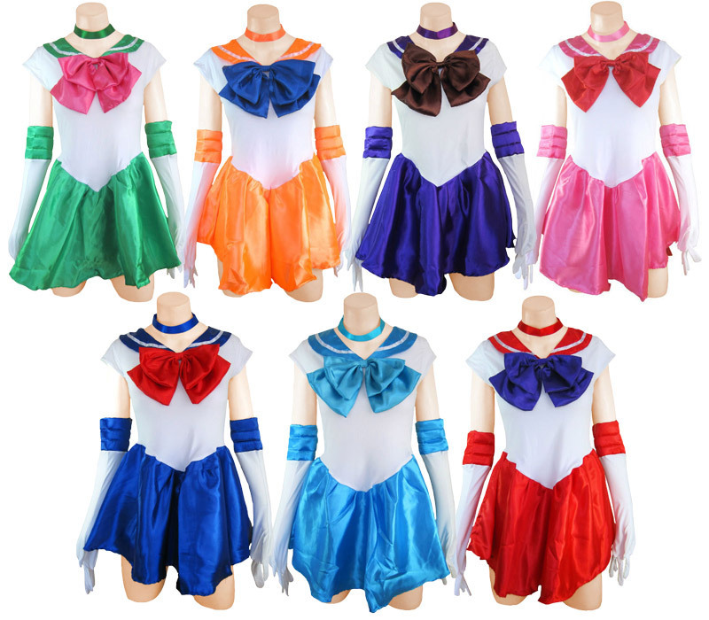 アニメ コスプレが安い！セーラー戦士　ネイビー