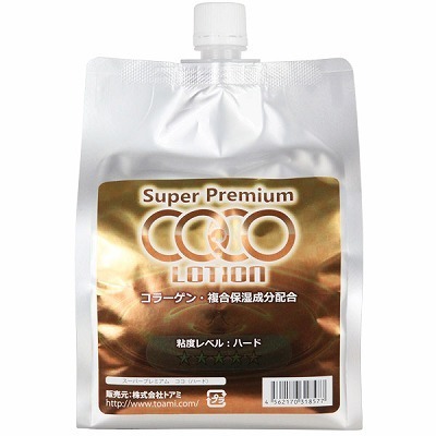 （風俗業務用品）１l パウチ ローション・スーパープレミアムココローション　ハード　１０００ｍｌ