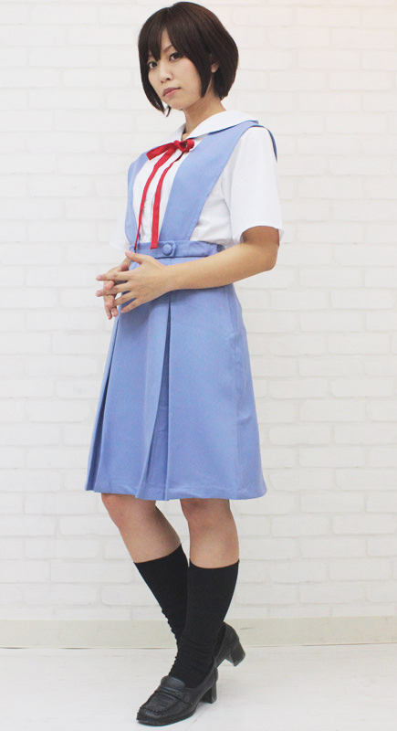 アニメ コスプレが安い！第３新東京市立第壱中学制服　Ｍ