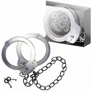 本格デザインの足枷「レッグカフス」(鍵付き)です。