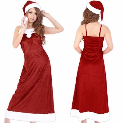 熟女向けの即日発送できるクリスマス仮装！
