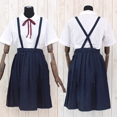 レトロな制服　通販／吊りスカート制服セット　Ｍ