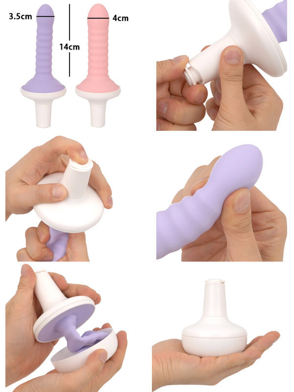 収納できるディルド・エアディルド ウェーブはカモフラージュにも優れています。